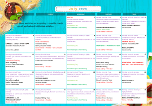 July Activities